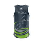 Tauranga Moana Outrigger Canoe Club - Official Grey Singlet