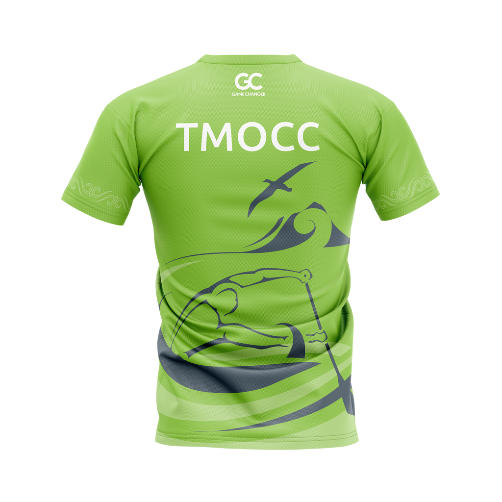 Tauranga Moana Outrigger Canoe Club - Official Green Tee