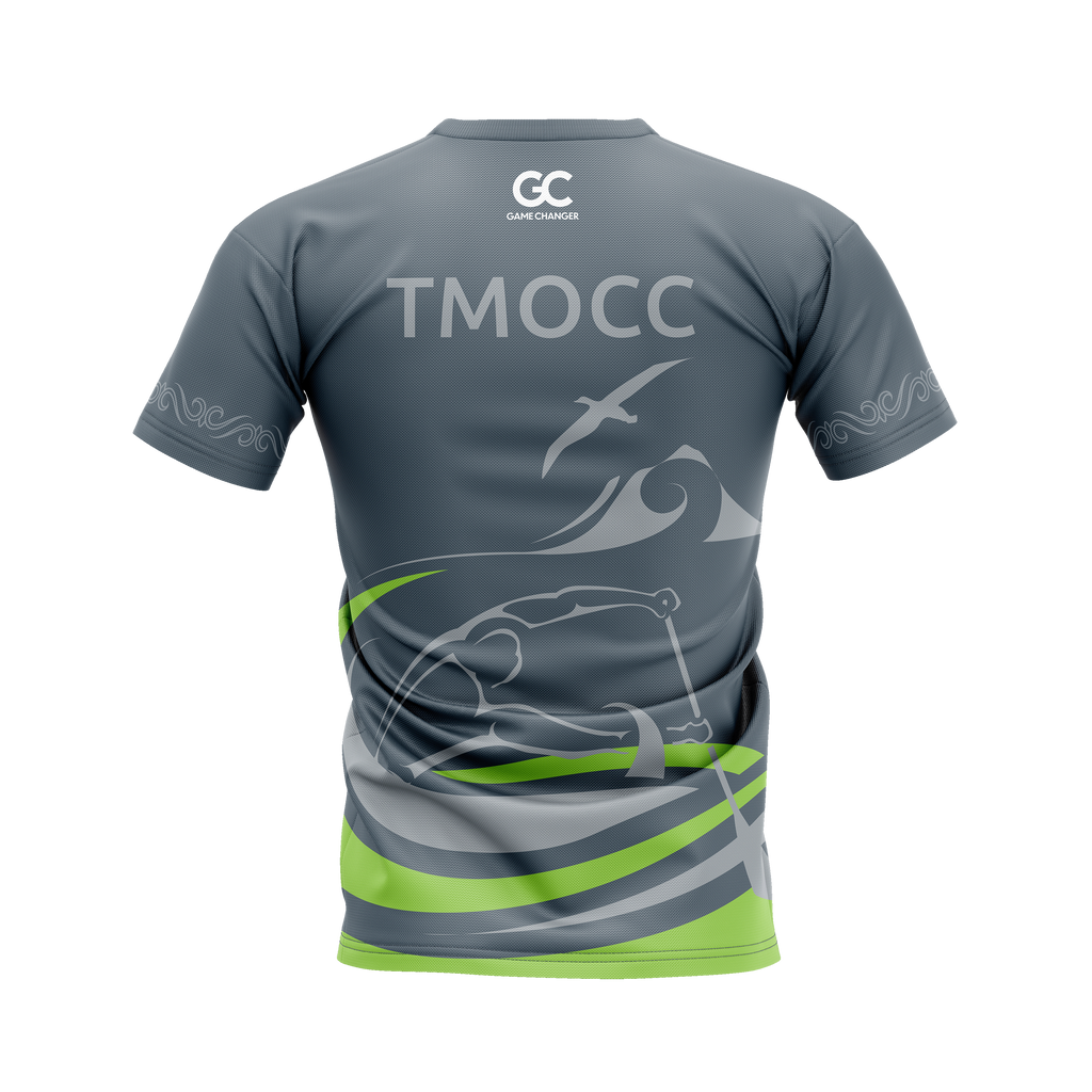 Tauranga Moana Outrigger Canoe Club - Official Grey Tee