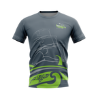 Tauranga Moana Outrigger Canoe Club - Official Grey Tee