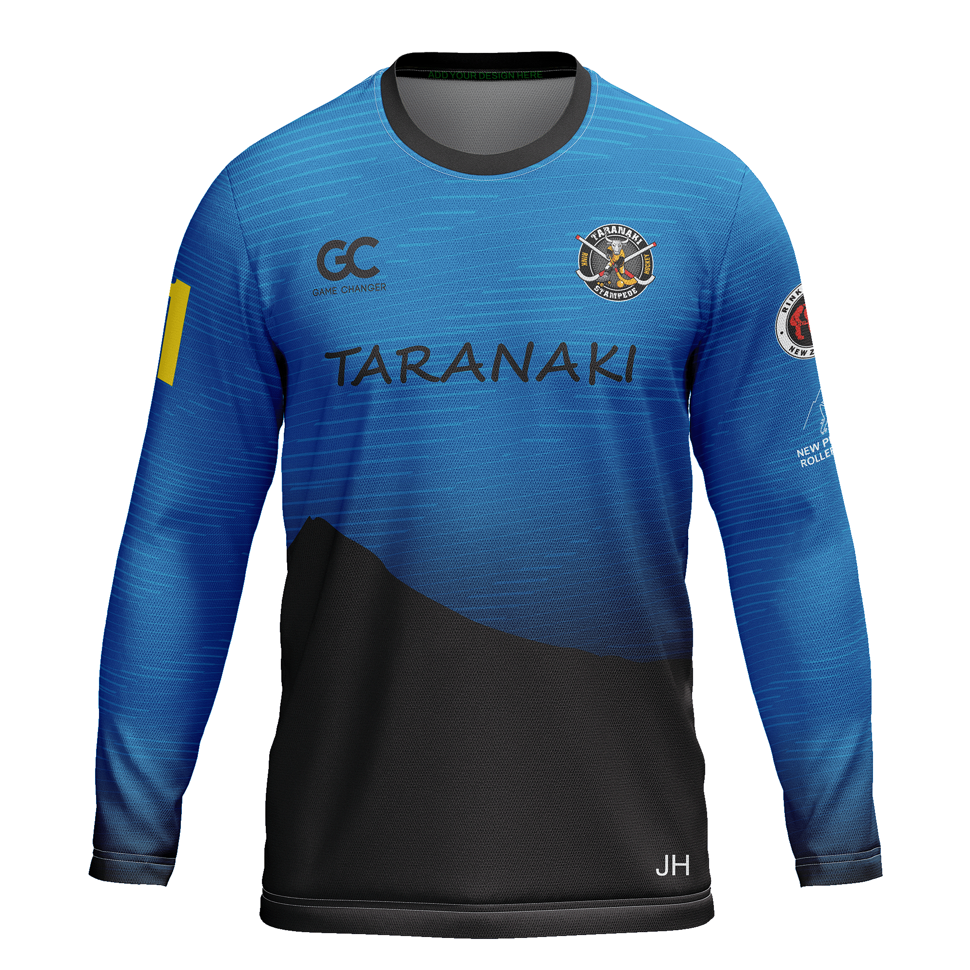 Taranaki Stampede Rink Hockey - Goalie Jersey