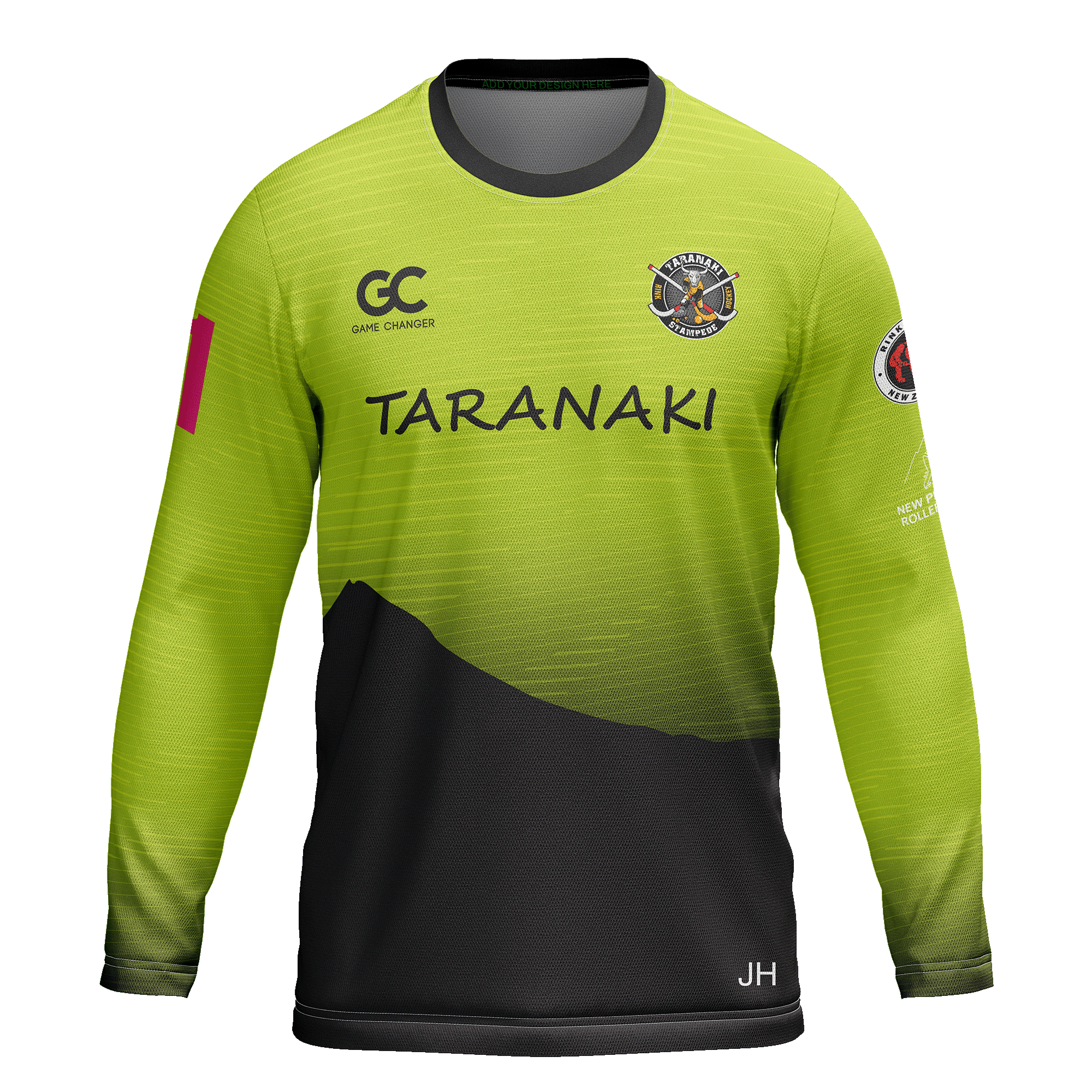 Taranaki Stampede Rink Hockey - Goalie Jersey