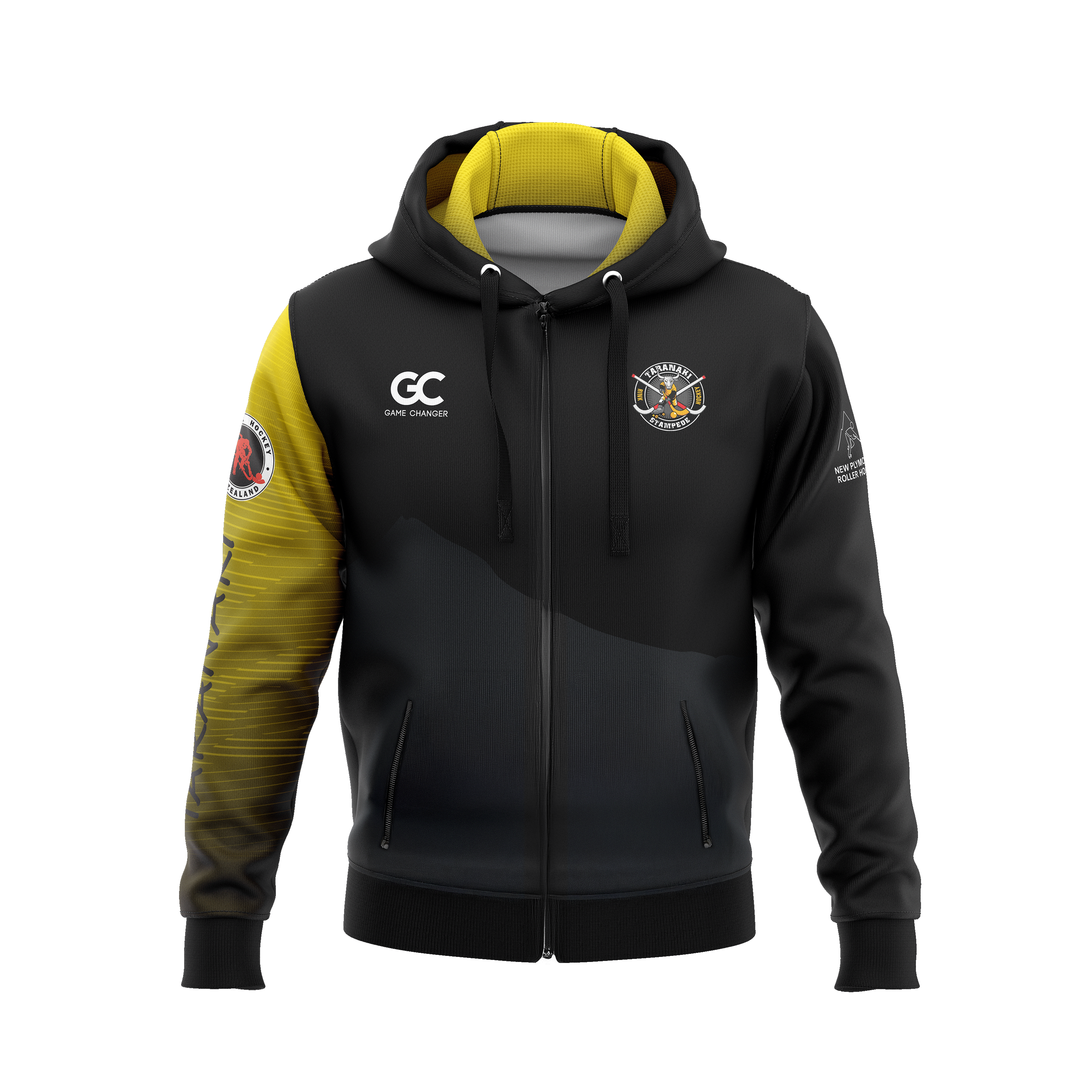 Taranaki Stampede Rink Hockey - Zip Hoodie