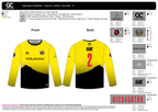 Taranaki Stampede Rink Hockey - Goalie Jersey