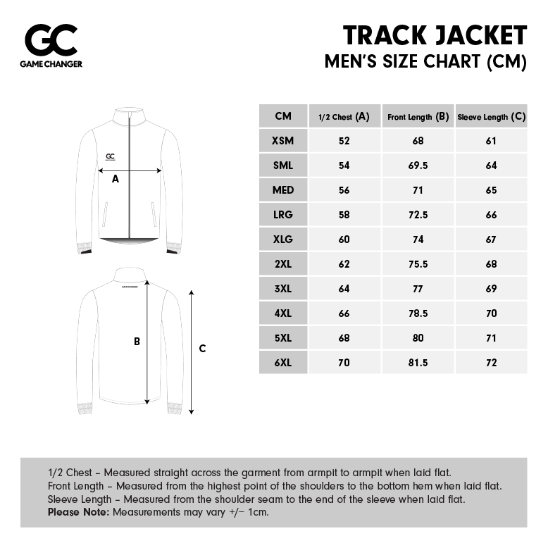 Mens Size Chart