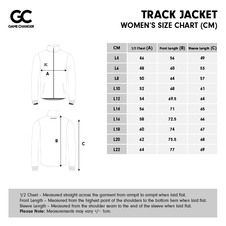 Womens Size Chart