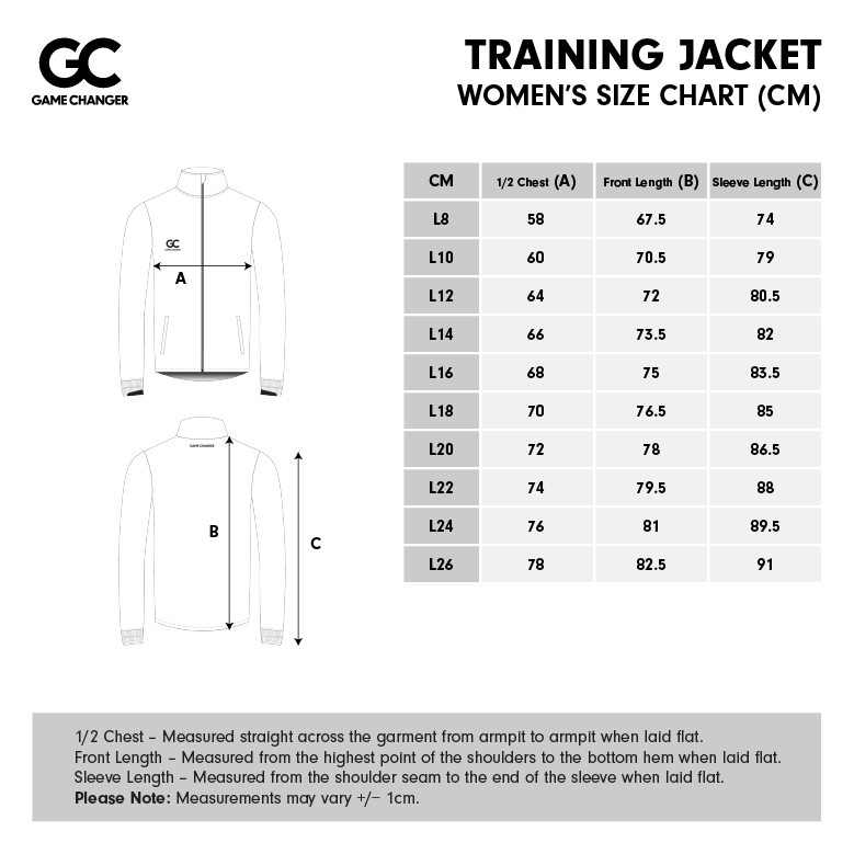 Womens Size Chart