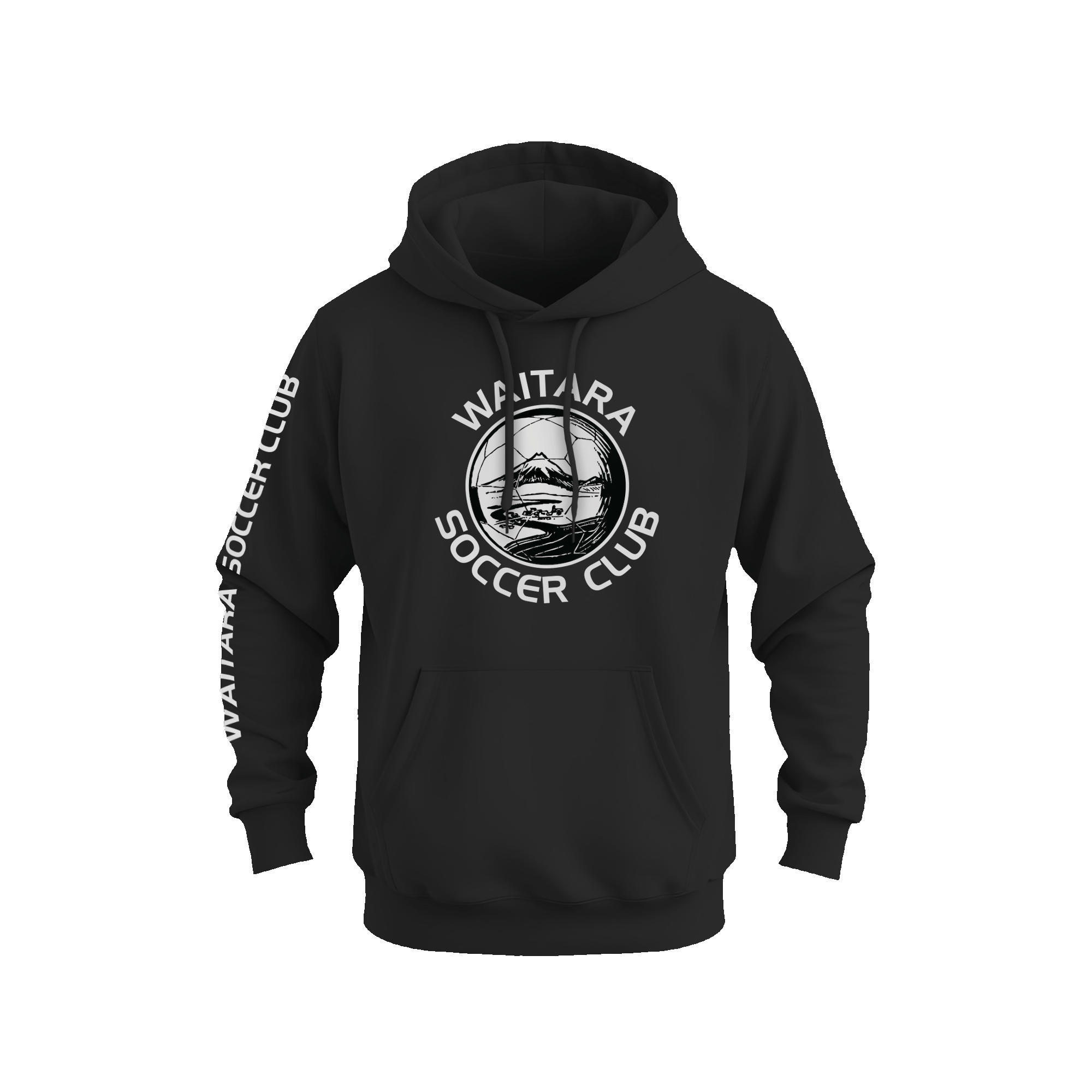 Waitara Soccer Cotton Pullover Hoodie