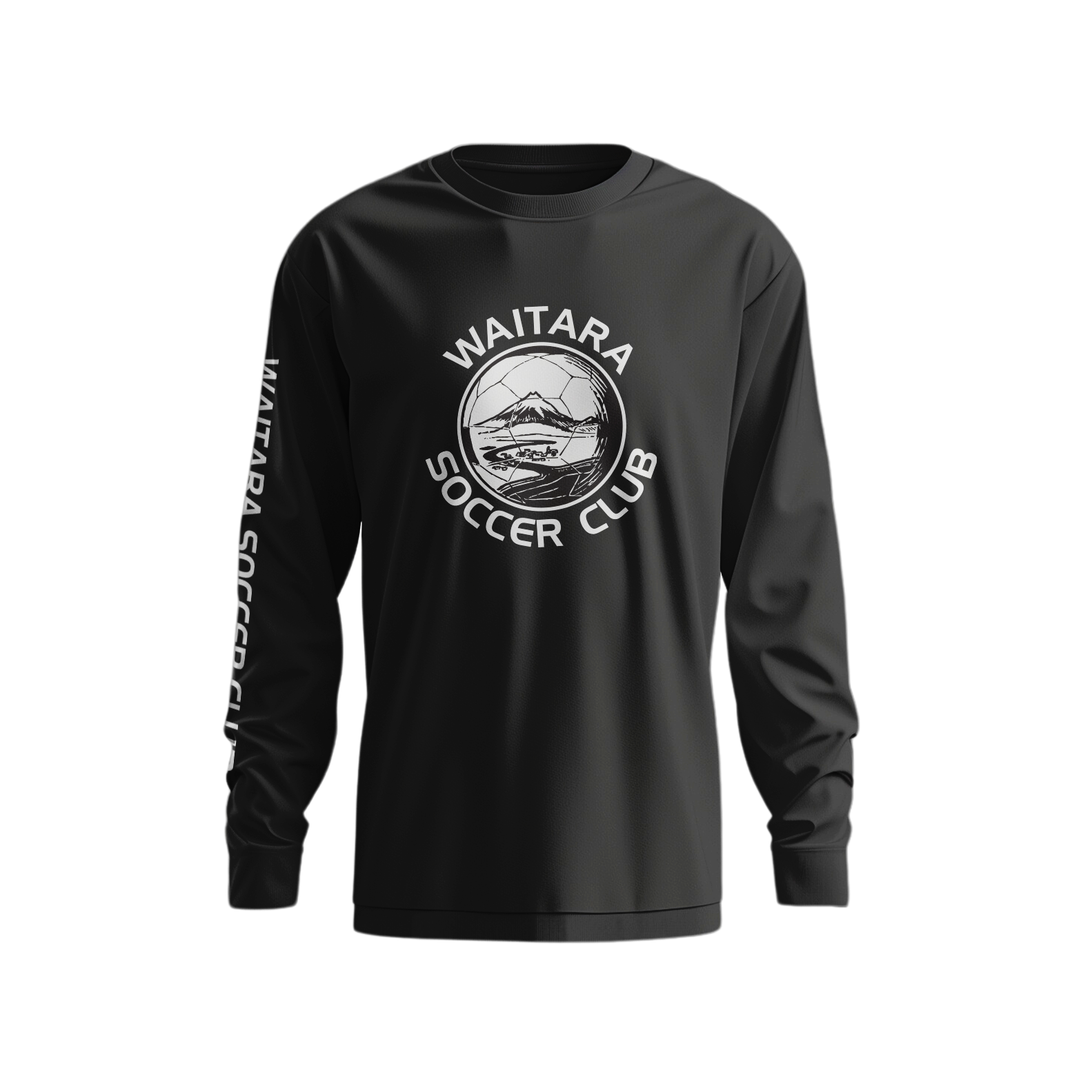 Waitara Soccer Cotton Long Sleeve Tee