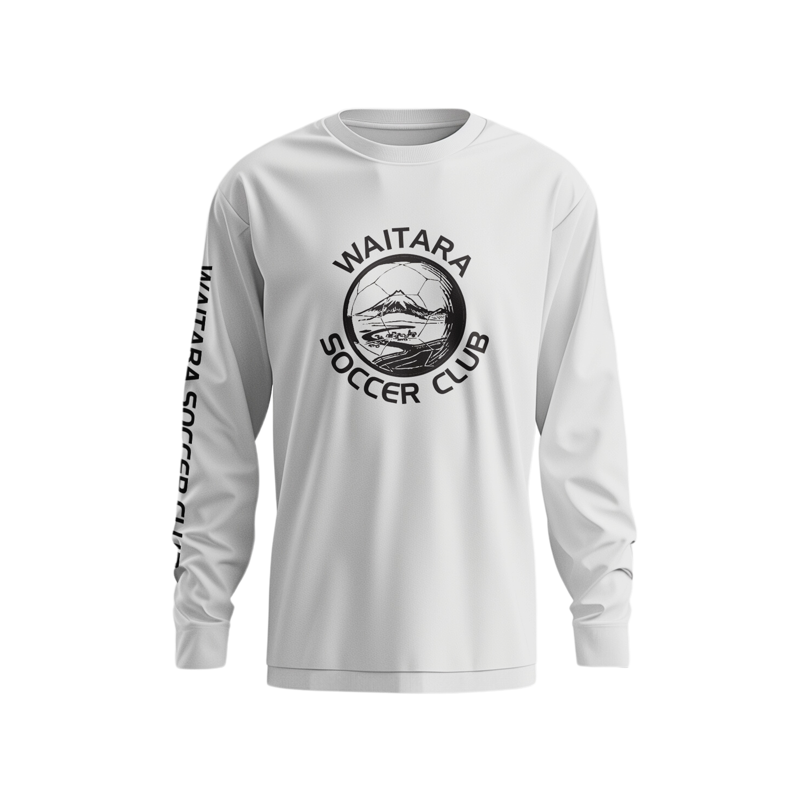 Waitara Soccer Cotton Long Sleeve Tee