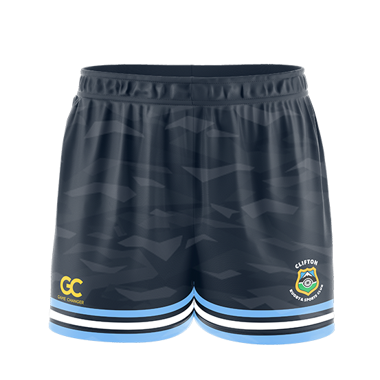 Clifton Rugby Off-field Gym Training Shorts