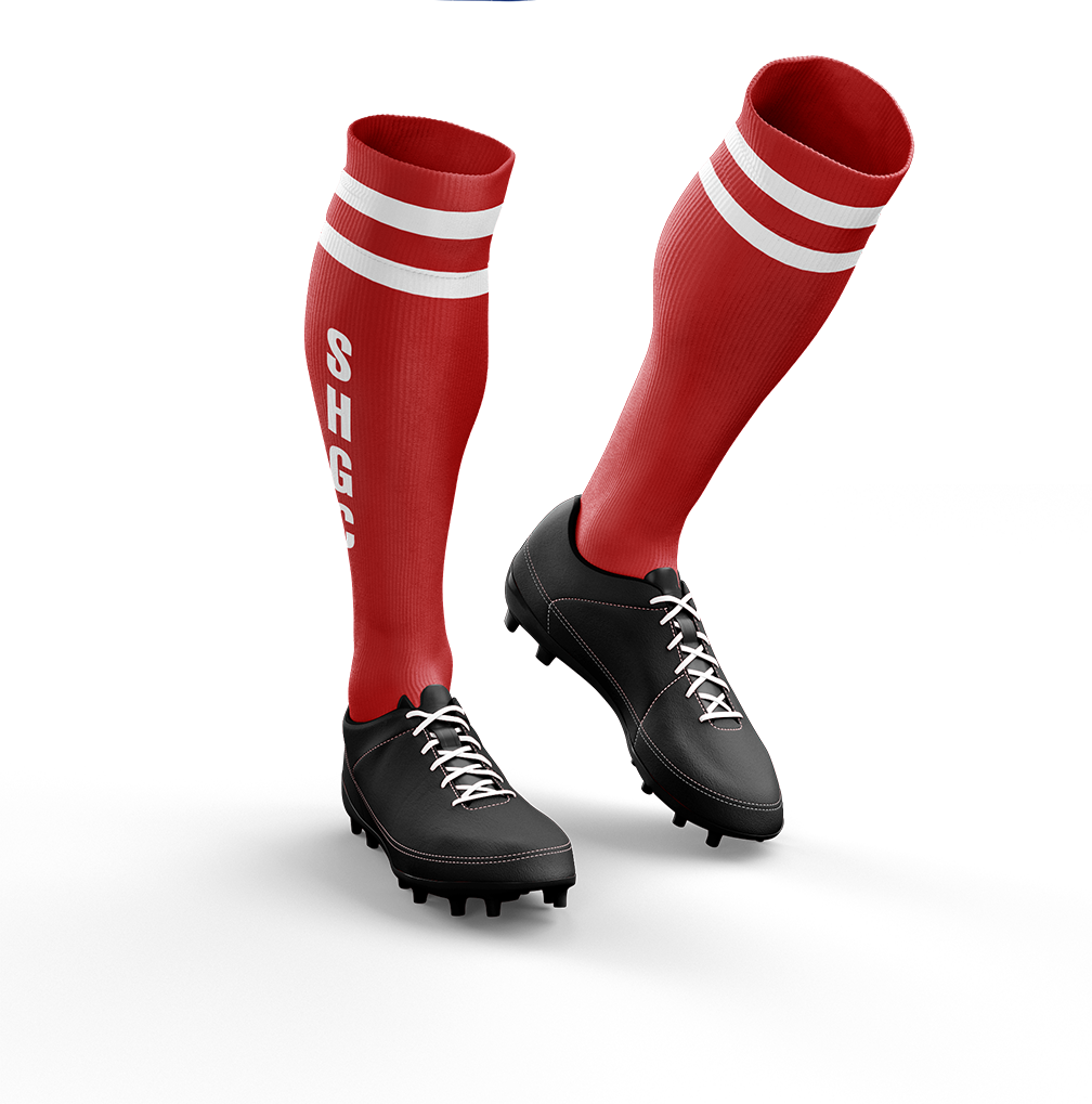 SHGC Knitted Playing Socks image 0