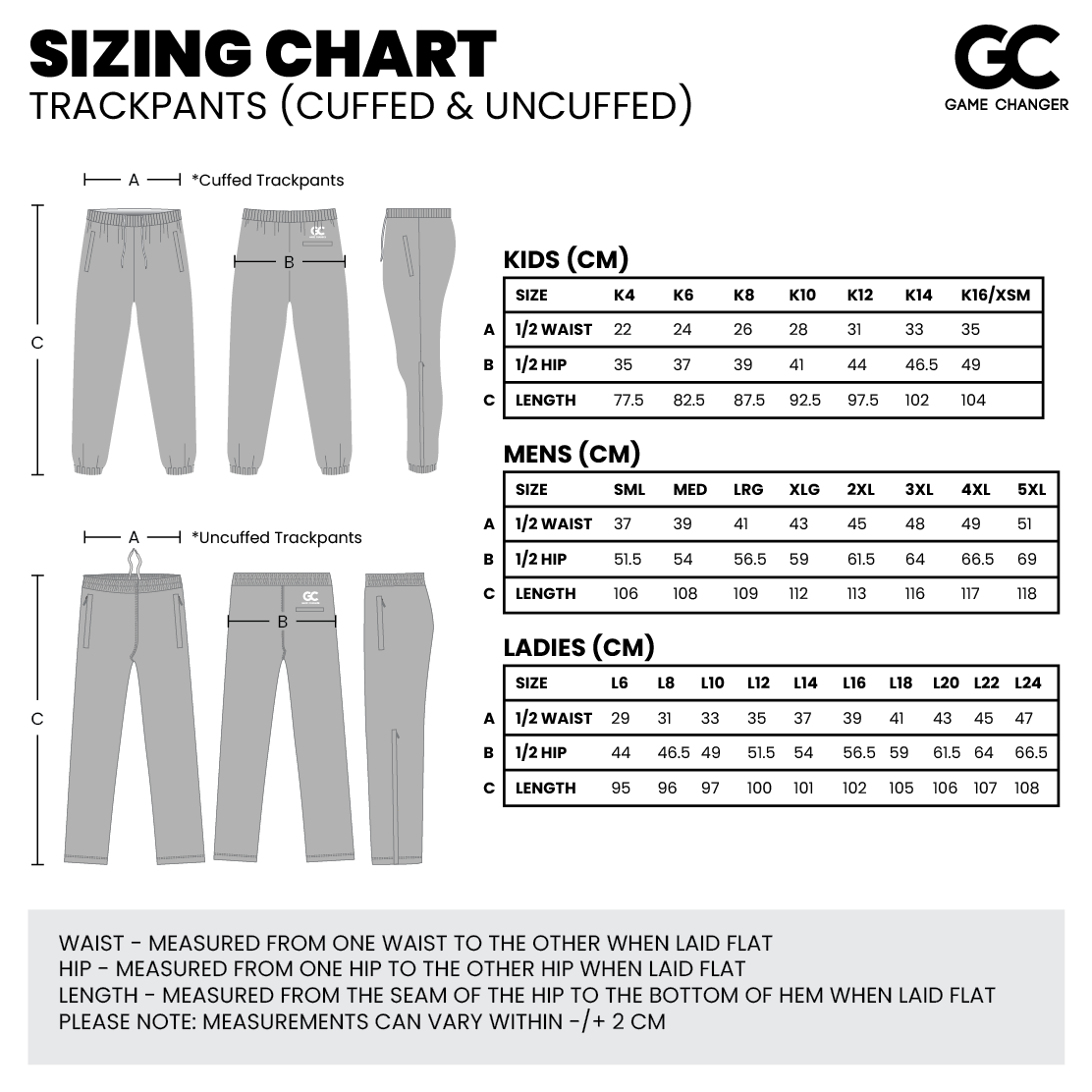 SRLA Adults Supporters Trackpants image 1