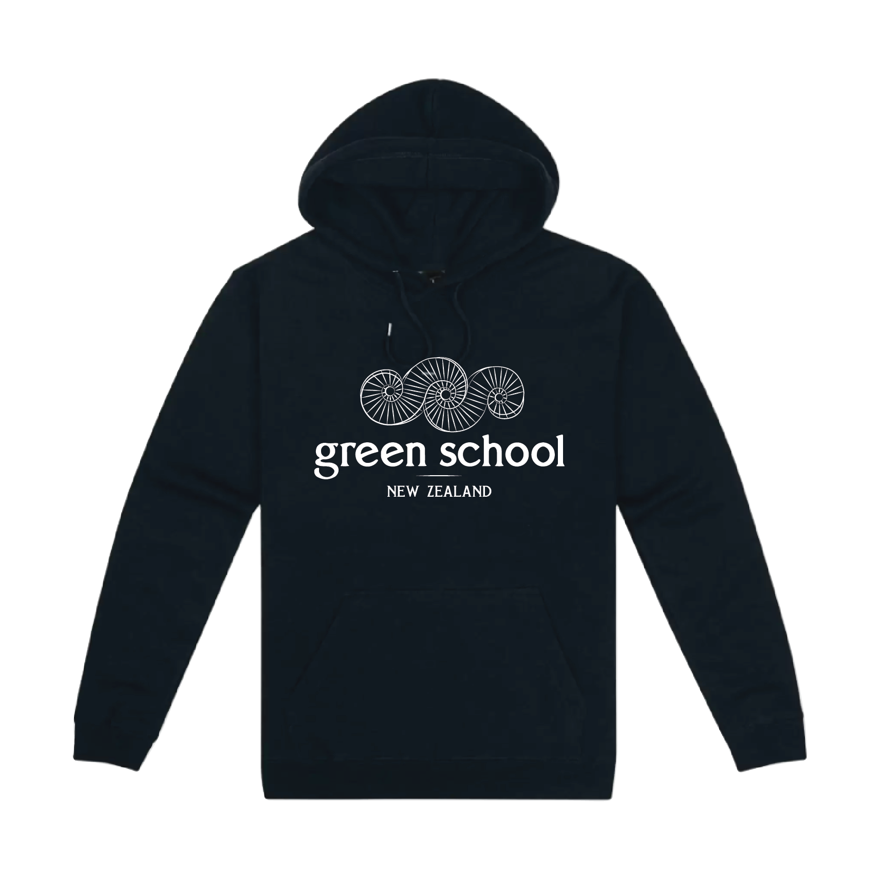 Teachers Only - Green School Hoodie - Heat Press Front Logo image 0