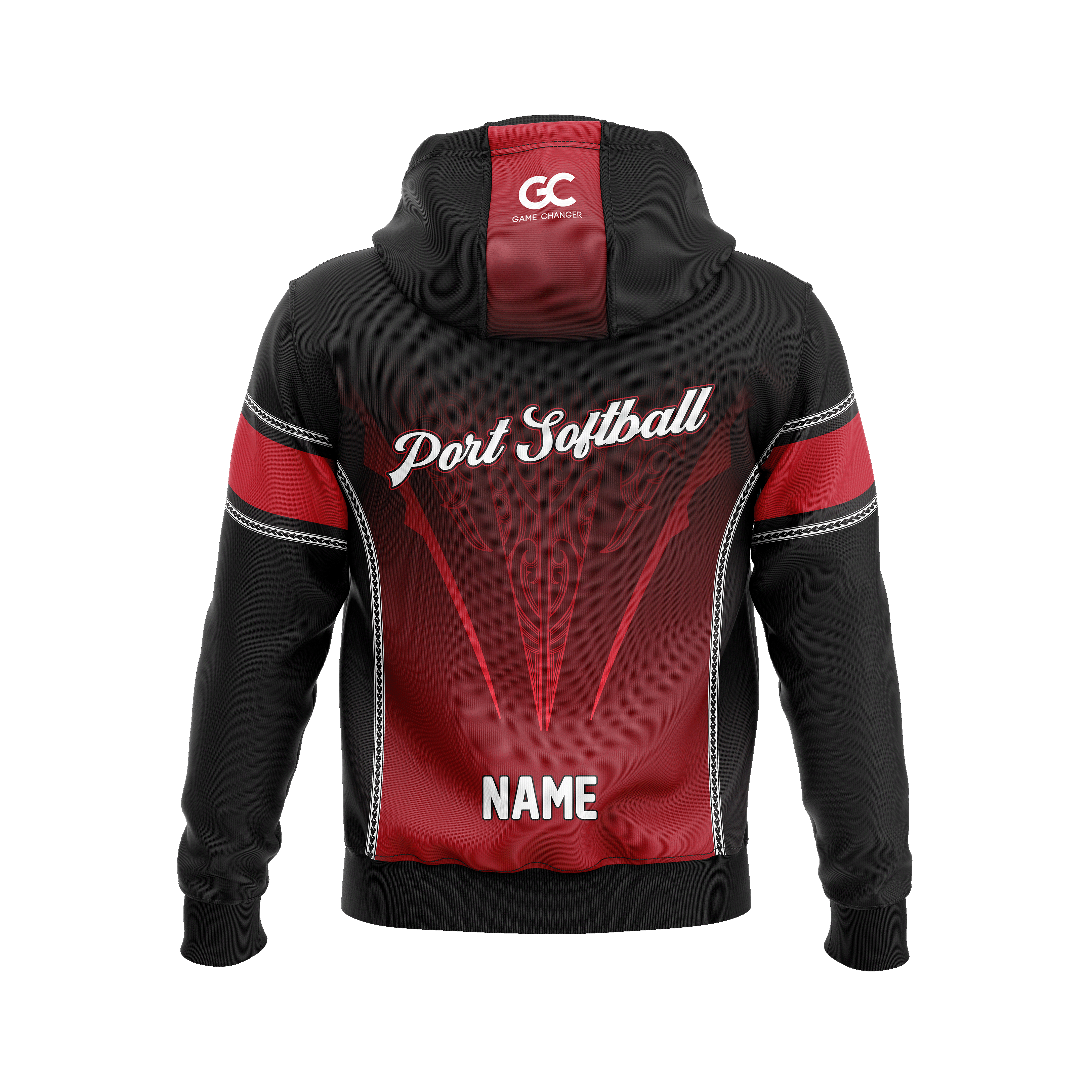 Port Softball Club Pullover Hoodie image 1