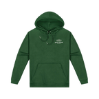 Kids Green School Hoodie - Embroidered Front Logo