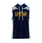 Kids & Mens Clifton Rugby Supporters Zipped Hooded Vest